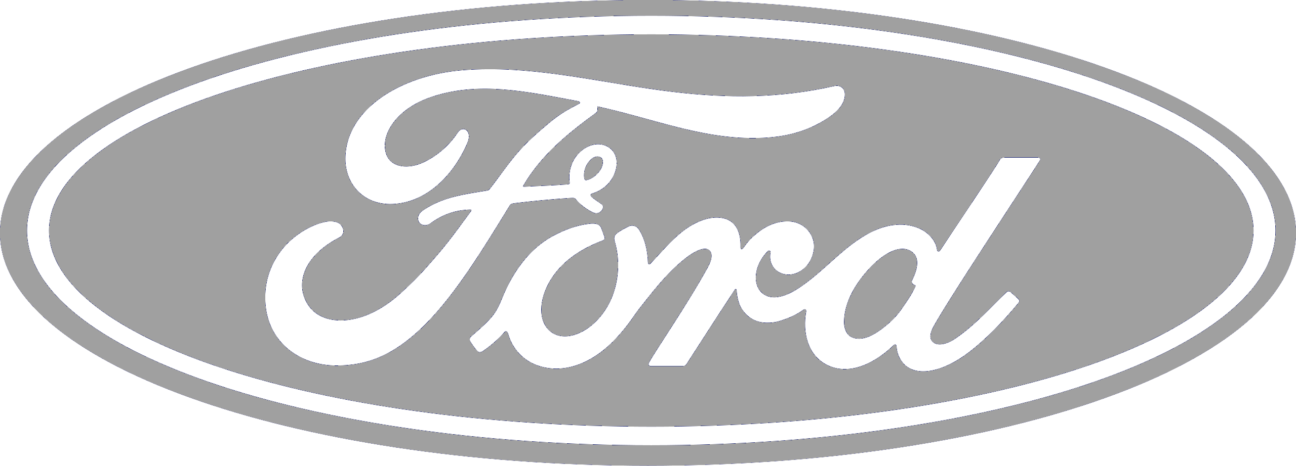 Ford Logo Gray